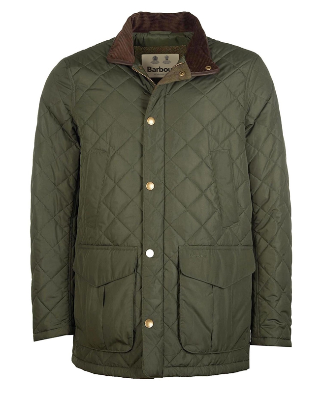 Barbour Quilted Jackets Factory Outlet - Green Mens Devon